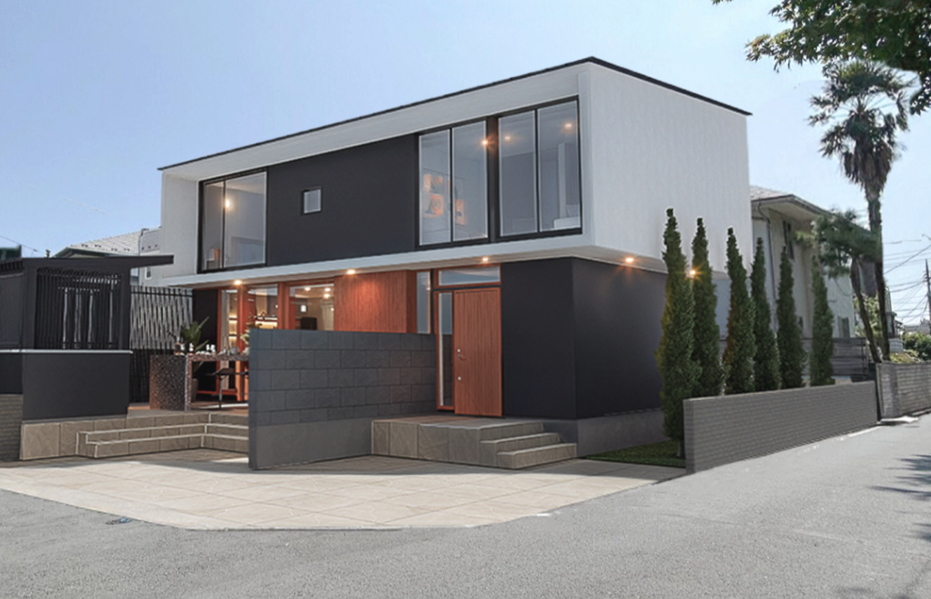 注文住宅の提案内容をCGで可視化したBefore・After比較イメージ