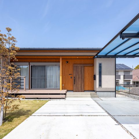 小栗材木店_家事動線の良い高性能な平屋