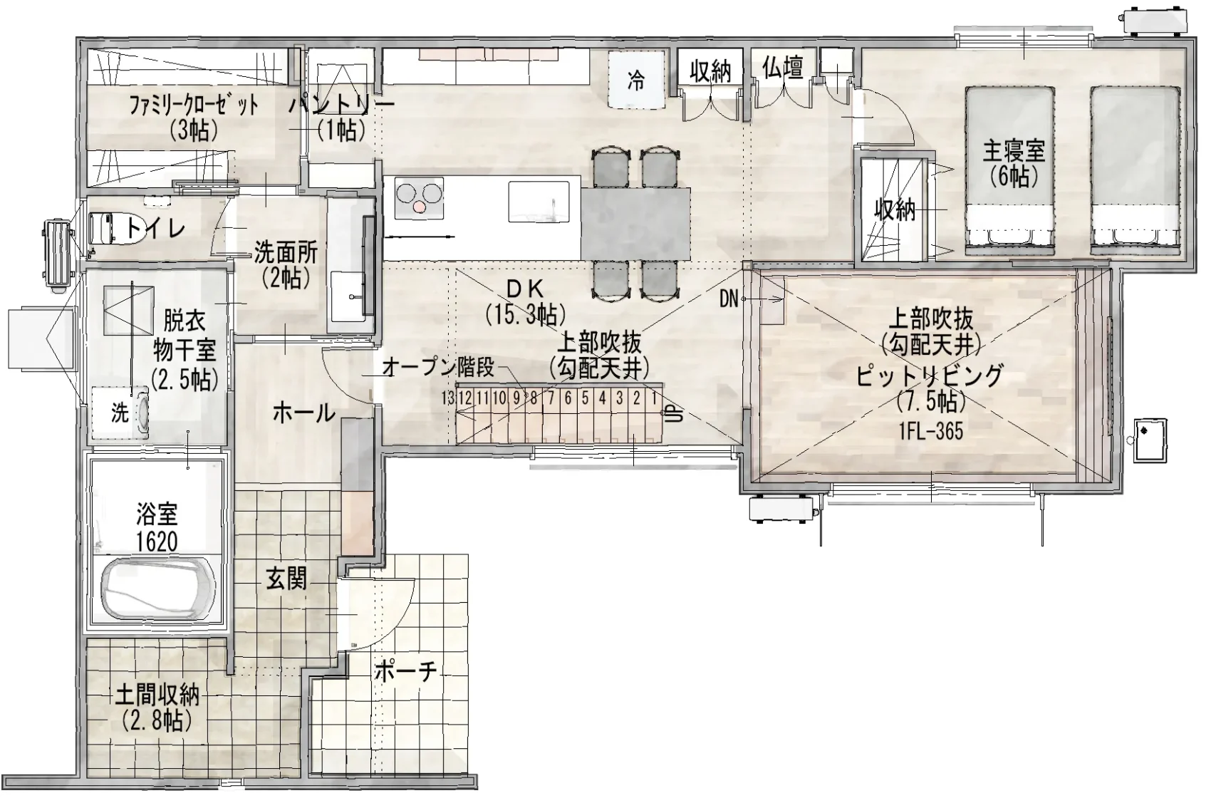 が手がけた注文住宅の施工事例（モデルハウス・住宅展示場）