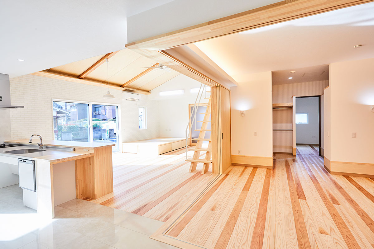 が手がけた注文住宅の施工事例（モデルハウス・住宅展示場）