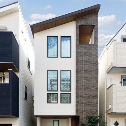 あんじゅホーム_約17坪の敷地に建つ3階建ての家