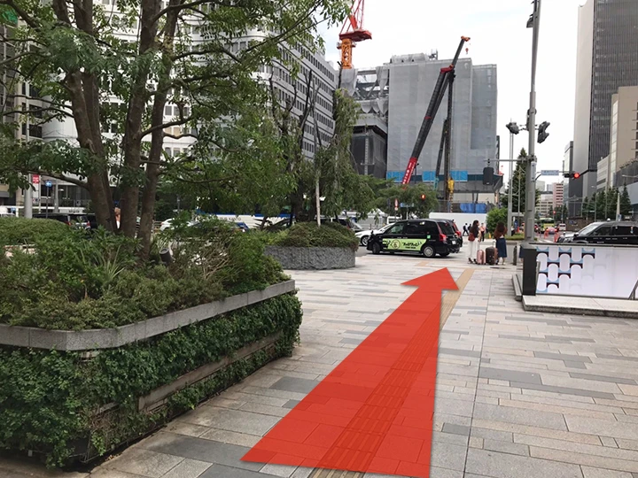 東京駅からTKP東京駅カンファレンスセンターまでの経路案内