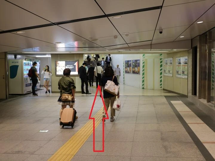 東京駅からTKP東京駅カンファレンスセンターまでの経路案内