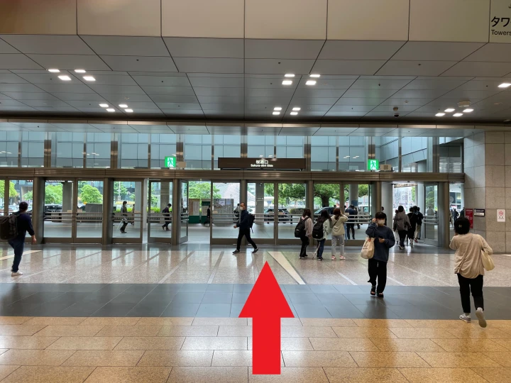 桜通口からの経路案内2