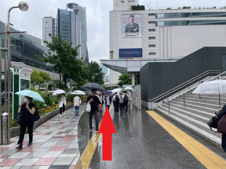 桜通口からの経路案内6