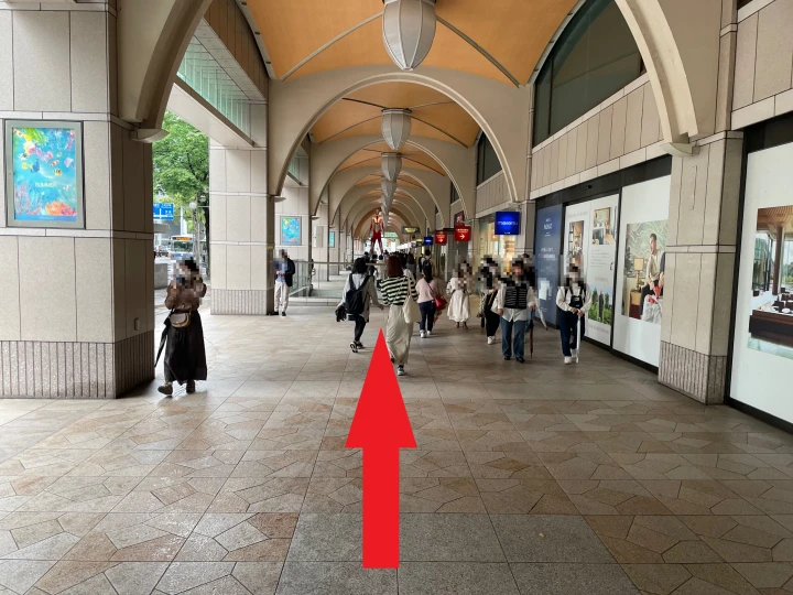 桜通口からの経路案内12