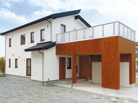 住宅展示場 注文住宅 モデルハウス 工務店 青木ハウス 長井市