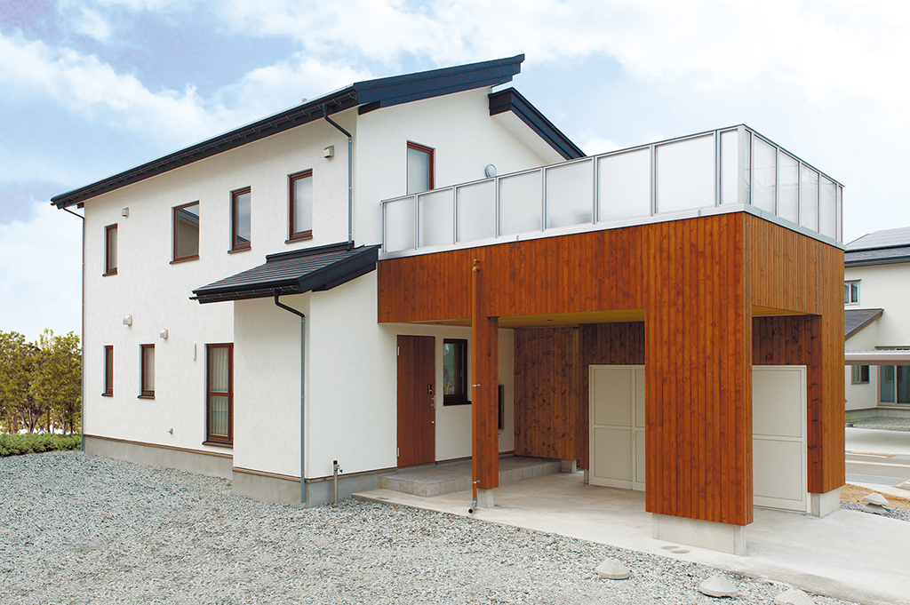 住宅展示場 注文住宅 モデルハウス 工務店 青木ハウス 長井市
