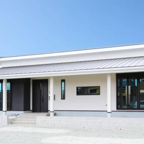 晃榮住宅_モダン系の平屋住宅