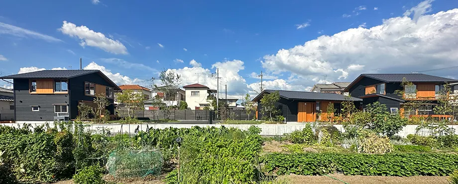 非公開: MYOUJINnoMORI 東加古川  A号地 板土間のある２階建ての住まい