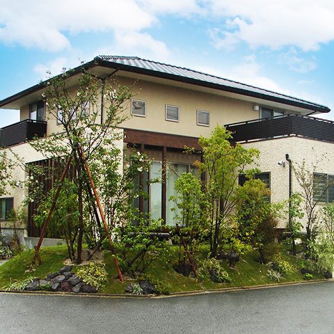 穴井工務店_中庭のある家