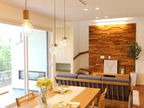 高気密高断熱、自然素材の注文住宅