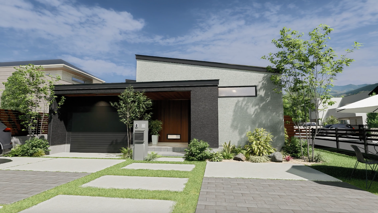 にのみや工務店（趣味を楽しむシンプルな平屋）¥43,000,000