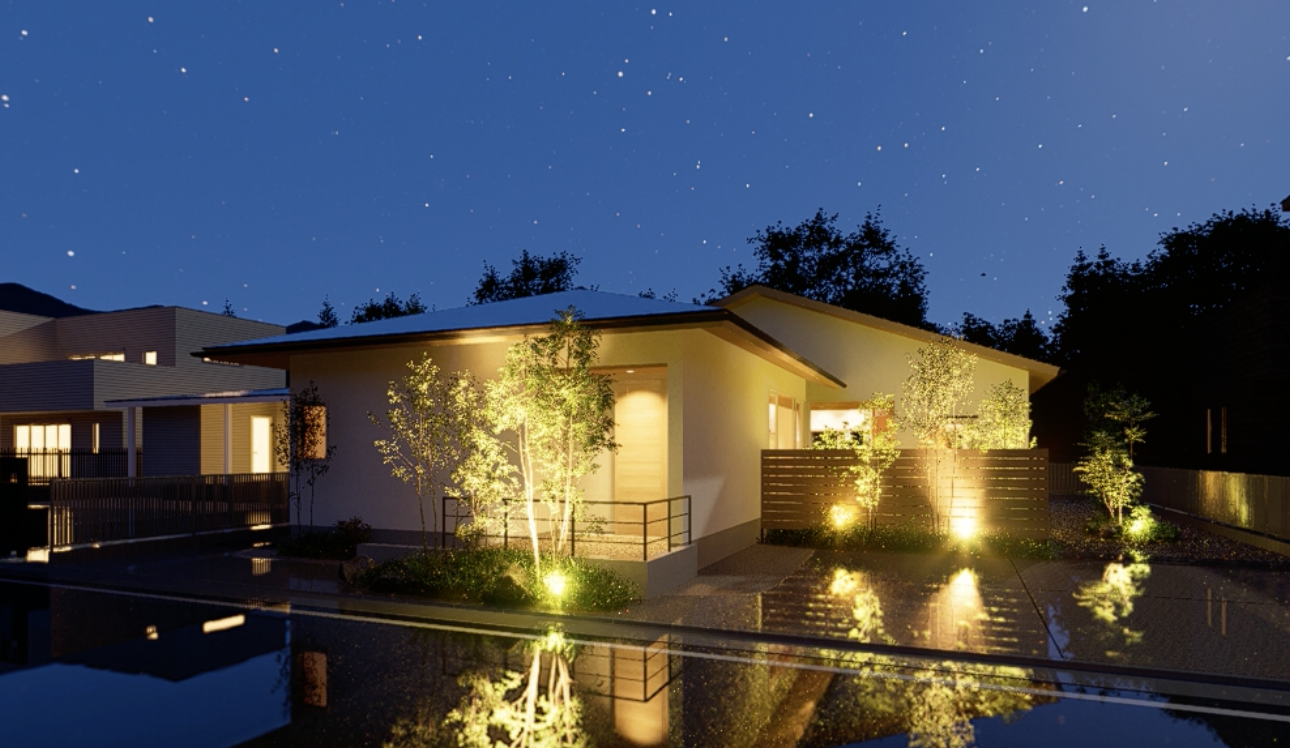 安成工務店(無垢材を使用した平屋)¥44,000,000-