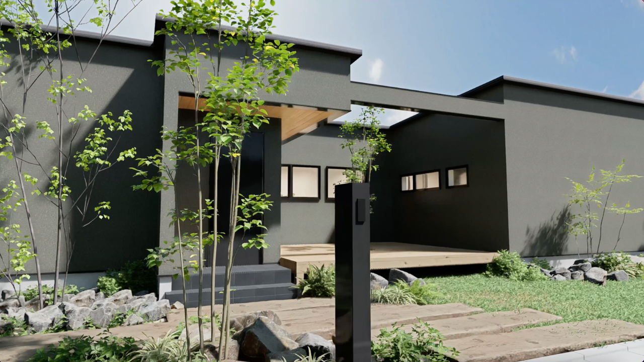 安本建設（つづきあいのまち）[通津モデルハウス] ¥40,552,023-