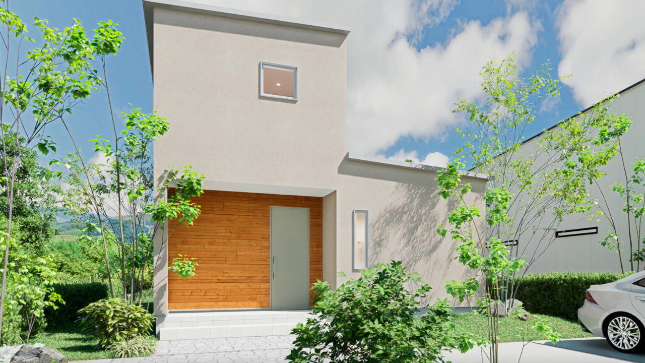 安本建設（風と陽に開く家）[望町モデルハウス]¥26,656,258-